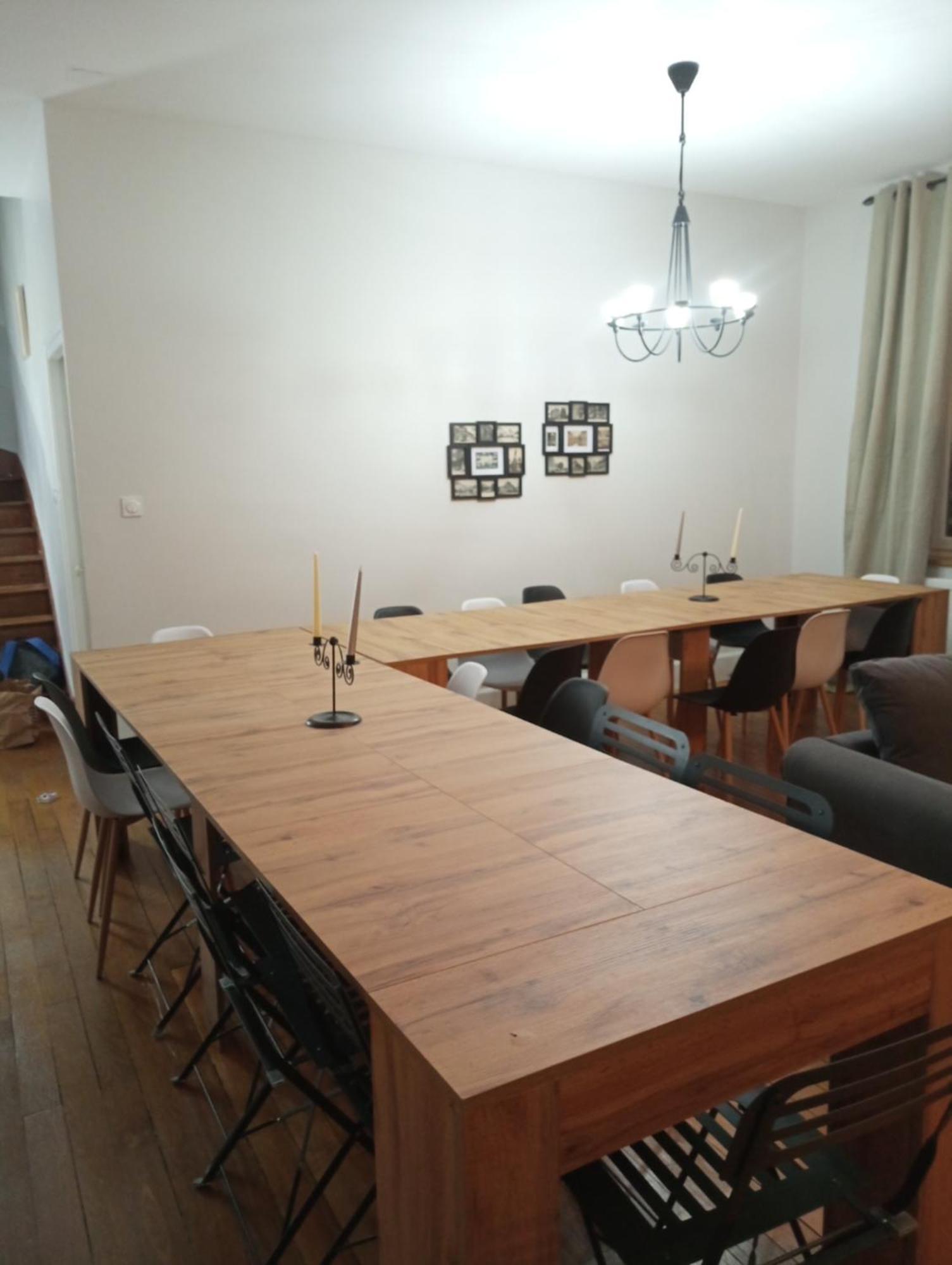 Big Townhouse In Paray Le Monial For 25 People Villa Eksteriør billede